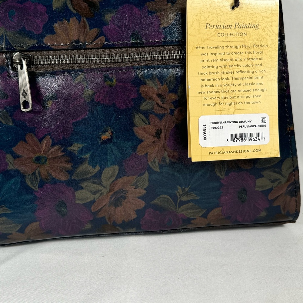 Patricia Nash Leather Chauny crossbody NWT - Picture 5 of 14